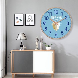 牙科牙科医院钟表k诊所口腔门诊时钟牙齿种植牙挂钟高档创意潮流
