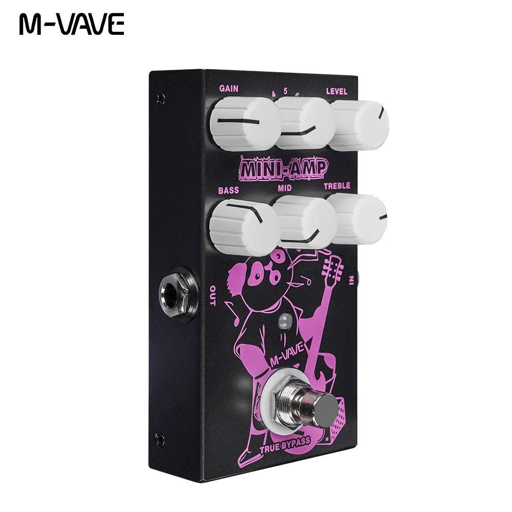 外贸 吉他单块效果器 MINI-AMP 电吉他 音箱处理摇滚电子便携