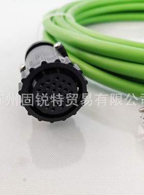 AB罗克韦尔伺服电机连接线2090-CFBM6DD-CCAA20信号线编码器反馈