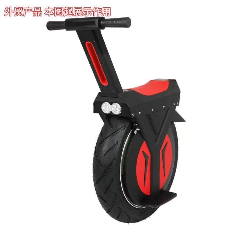 工厂出口电动独轮智能自动平衡宽胎单轮成人城市摩托漂移滑板车