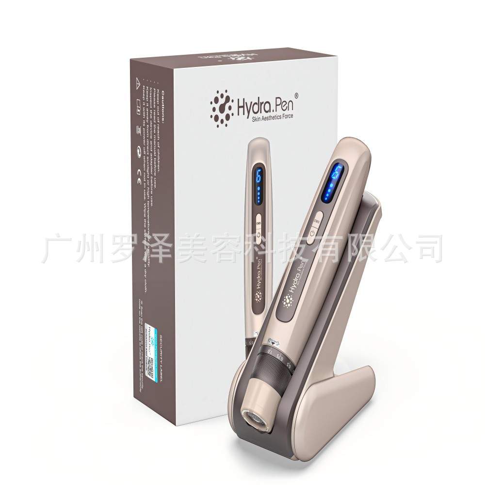 新品家用水光导入仪Hydra pen H5电动微针 EMS微电流电动微针无针