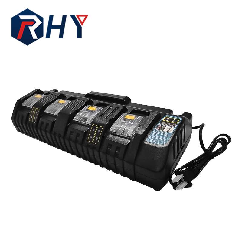 RHY 适用于牧田14.4V-18V锂电充电器 电动工具配件 DC18SF