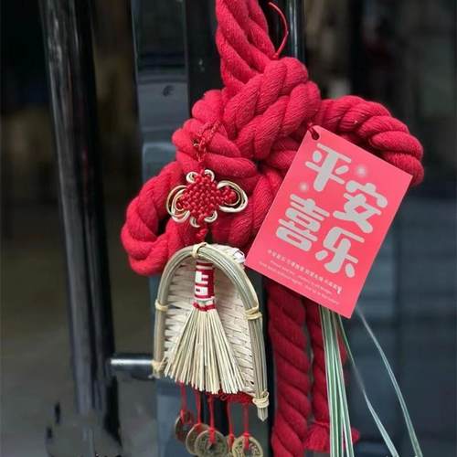 中国结挂件2025龙年新款新年装饰过年春节万字结福字门挂入户挂饰