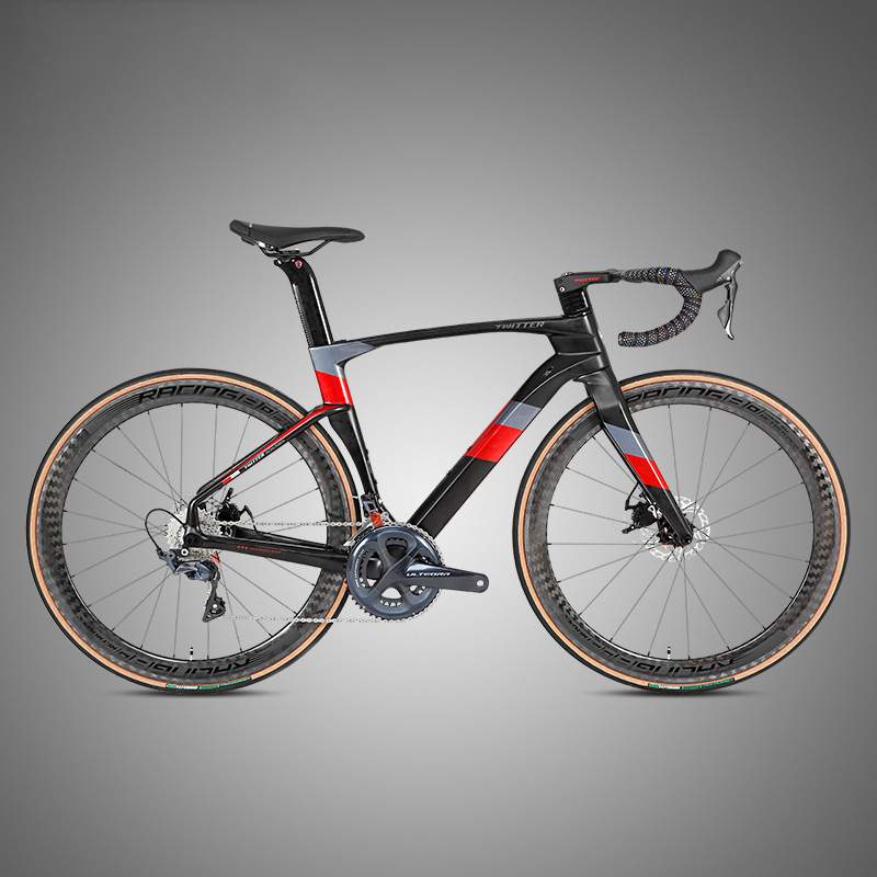 CYCLONEpro 22速全隐藏内走线平装油碟刹碳纤维竞速级公路自行车