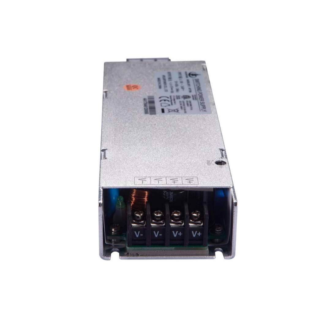 DC4.6-5V可调40A高端显示屏电源认证齐全带PFC条形电源200w