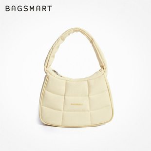 【品牌奥莱】bagsmart腋下包女士休闲手提包女尼龙包通勤单肩包