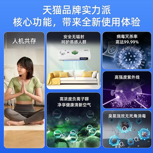 医用空气消毒机医疗壁q挂式紫外线臭氧杀菌医院口腔诊所家用净化