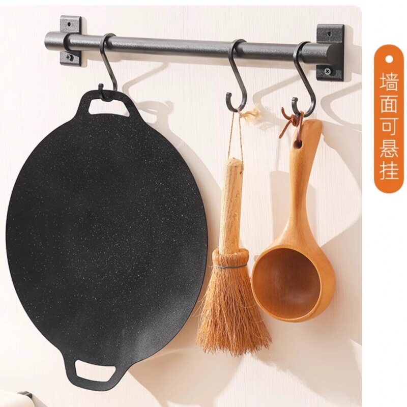 烤肉盘韩式铁板烤盘铸铁烧烤盘麦饭石不粘户外电陶卡式电磁炉