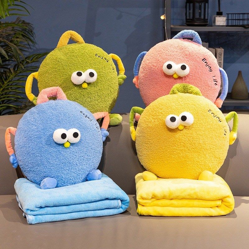 抱枕被子两用办公室午睡毯子二合一空调毯腰靠枕汽车用靠垫枕头被,居家布艺,抱枕被,淘宝优惠券,粉丝福利购,淘宝优惠卷