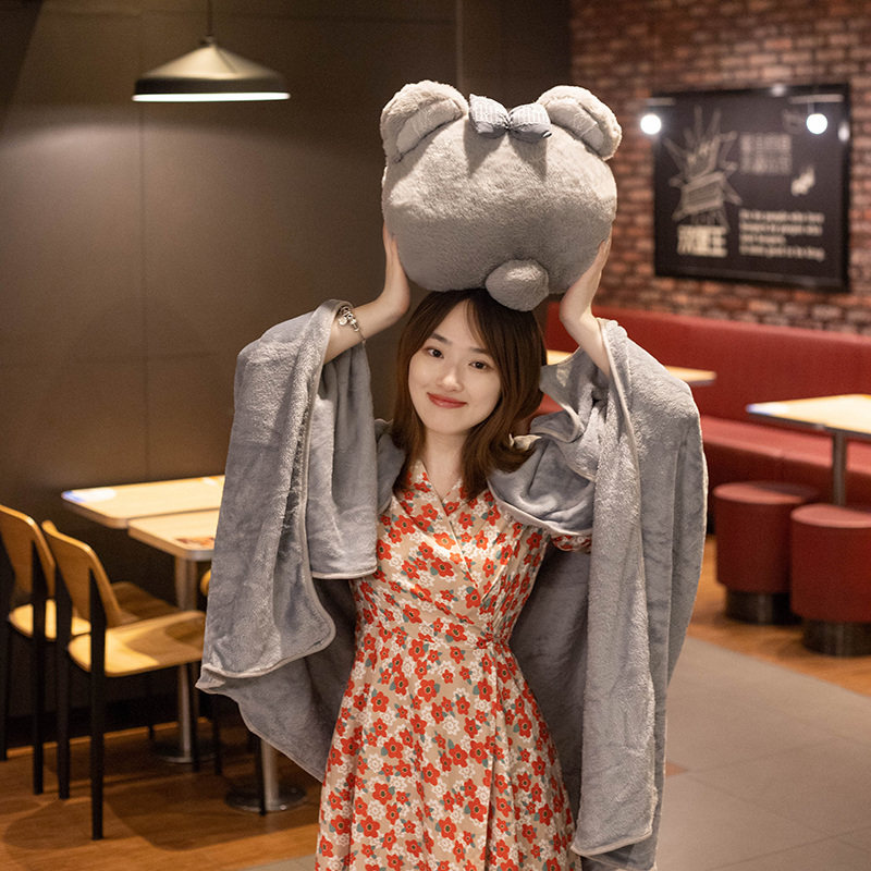 办公室暖手抱枕被子两用汽车靠枕毯子车载午睡睡觉二合一枕头车用,居家布艺,抱枕被,淘宝优惠券,粉丝福利购,淘宝优惠卷