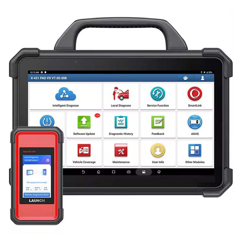 元征海外版LAUNCH X431PAD VII ELITE 汽车检测在线编程解码器OBD