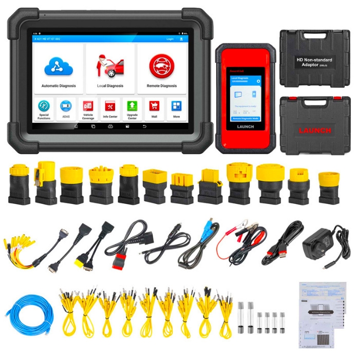 元征 Launch X431 V+ SmartLink HD 70+商用重卡柴油车车型12V/24