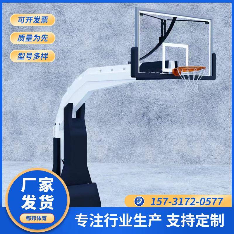 篮球架智能手动电动篮球架NBA比赛手摇升降篮球架室内外仿液压