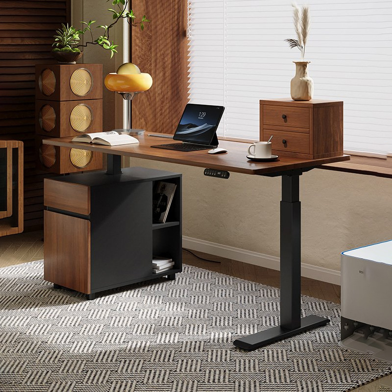 享健M1电动升降桌书桌电脑桌办公桌自动电竞桌工作台智能实木家用