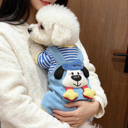 狗狗衣服冬装猫咪可爱背带裤保暖