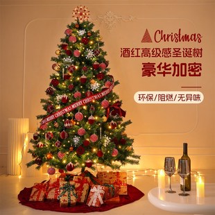 新款 飾ins風高級感氛圍布置diy大擺 圣誕樹家用客廳l2024圣誕節裝