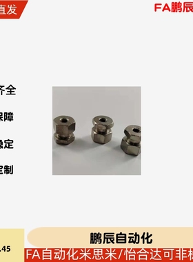 FJR3/5/6/8/10/12/14/16-0.8/1.25/1.5气缸浮动接头六角内螺纹FJG