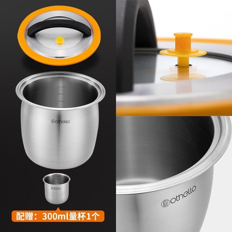 德国316米桶18/10不锈钢米缸12L/10kg防虫防潮面桶密封20斤储米箱