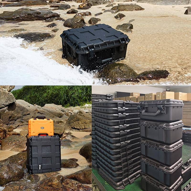 塑亨271608跨境中小型镜头保护塑料箱户外防水箱仪器仪表设备箱
