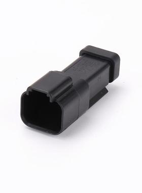 D6插T0D4-2P-E005汽EQQ车连接器黑色平盖公母T0-2S-E005接插件对