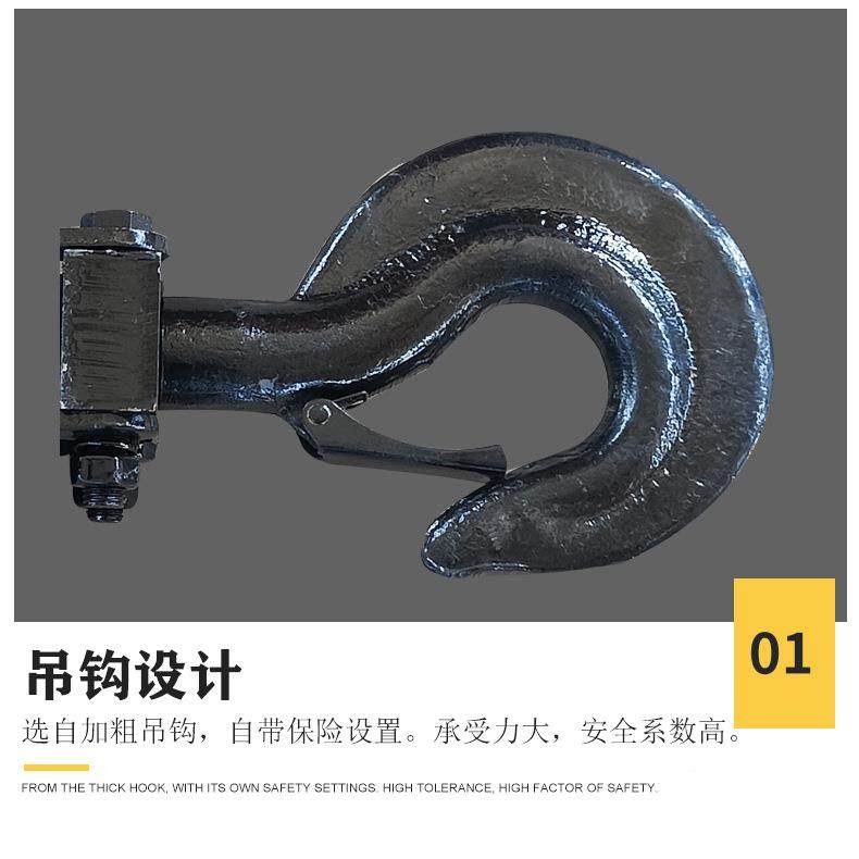 熙豪滑车型矿用山起重滑轮重方形加厚加重XH0000003t5矿吨10T厂家