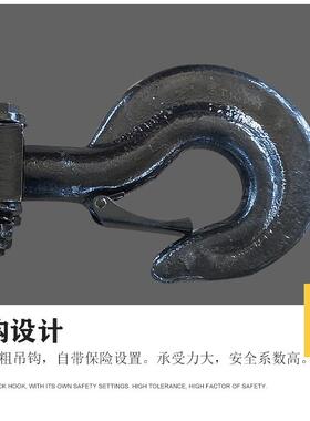 熙豪滑车型矿用山起重滑轮重方形加厚加重XH0000003t5矿吨10T厂家