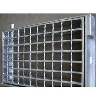 复钢合格结构楼SSP梯不锈平钢格栅镀锌钢格板台检修光伏踏板步栅