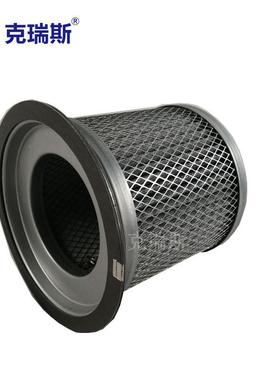 克瑞斯过滤空压三机缩滤油TQV气分离器滤芯螺压机空杆压机油分芯