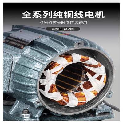 D双速达马抛光机打调速抛光电机亚克力布Y轮表BTP面变速磨机磨光