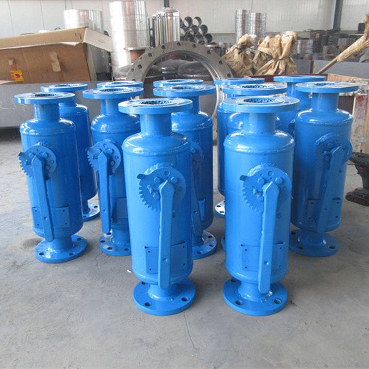 盈都 KC全自动大型前置水质除污工业用直通角通立式 反冲洗过滤器