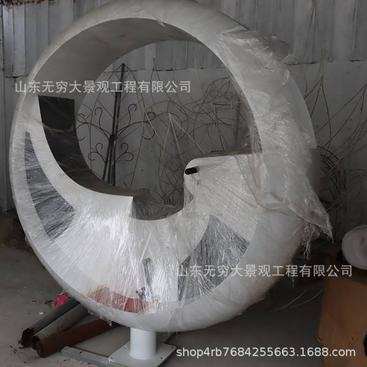 无穷大厂家制作无动力水车发电脚蹬自行车引流摆件道具彩色发光版