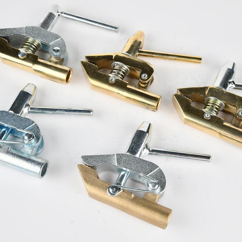 英式接地GDO旋转电焊夹线夹全铜接夹地钳地2W0012-025