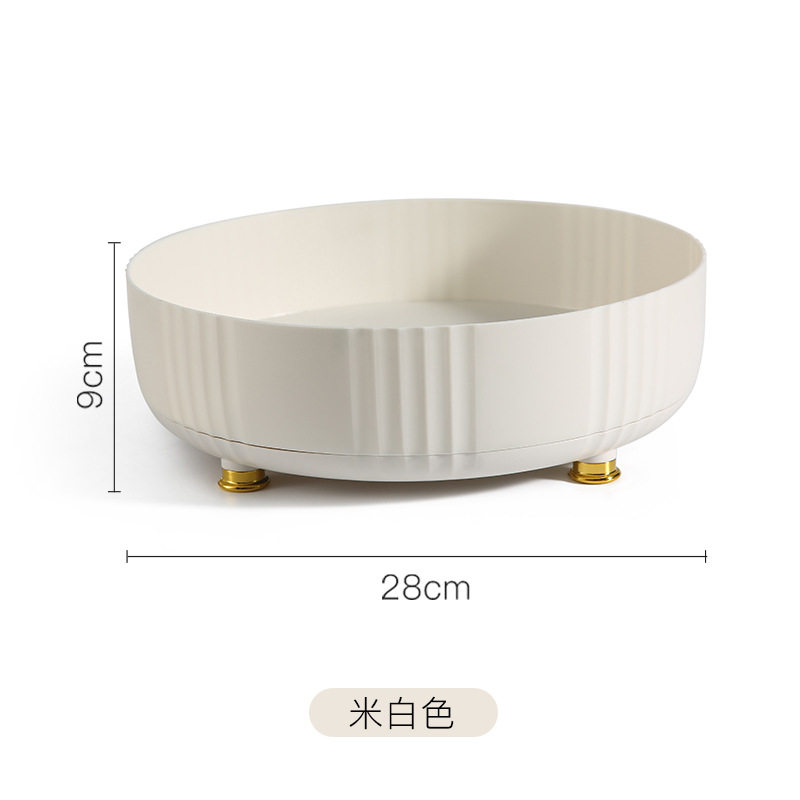 【厨房可旋转调料置物架】多功能调味酱油醋化妆品收纳架子调料架