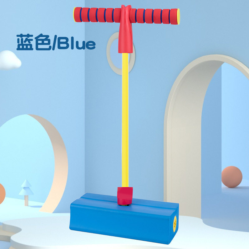 生产闪光儿童有声青蛙跳玩具宝宝蹦蹦跳跳杆球娃娃跳运动玩具