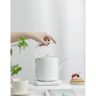 友茗堂电热水壶家用泡茶烧水壶电热壶电水壶底部黑白简约烧水壶