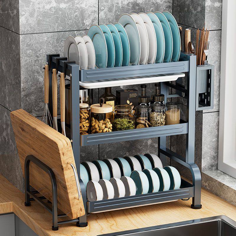 厨房碗架沥水架碗柜置物架家用台面多功能放碗盘碗筷碗碟收纳架盒,厨房/烹饪用具,碗架,淘宝优惠券,粉丝福利购,淘宝优惠卷