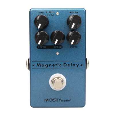 Moskyaudio Magnetic Delay Echo 吉他效果器 厂家