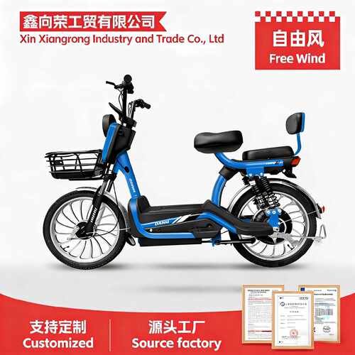 现货自由风20寸电动车电瓶车源头工厂电动两轮车E-bike电动自行车
