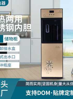 家用立式饮水机上置水桶宿舍办公室小型冷热两用防干烧便携直饮机