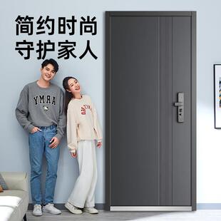 国标甲级防盗门钢制铁门加高进户门子母门单门家用入户门防火隔音
