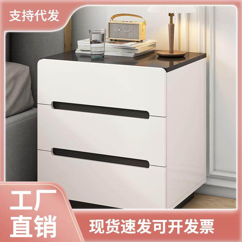 床头柜卧室小型现代简约床边柜收纳柜置物柜简易床头小柜子储物柜,3C数码配件,USB灯,淘宝优惠券,粉丝福利购,淘宝优惠卷
