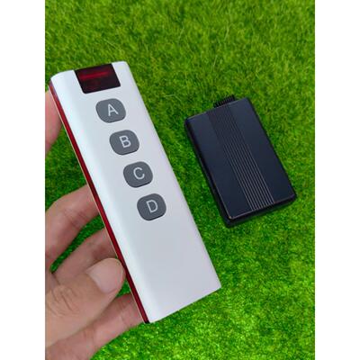 AK-KZD02无线遥控振动呼叫器老人餐厅呼叫器+中功率红边4键遥控器