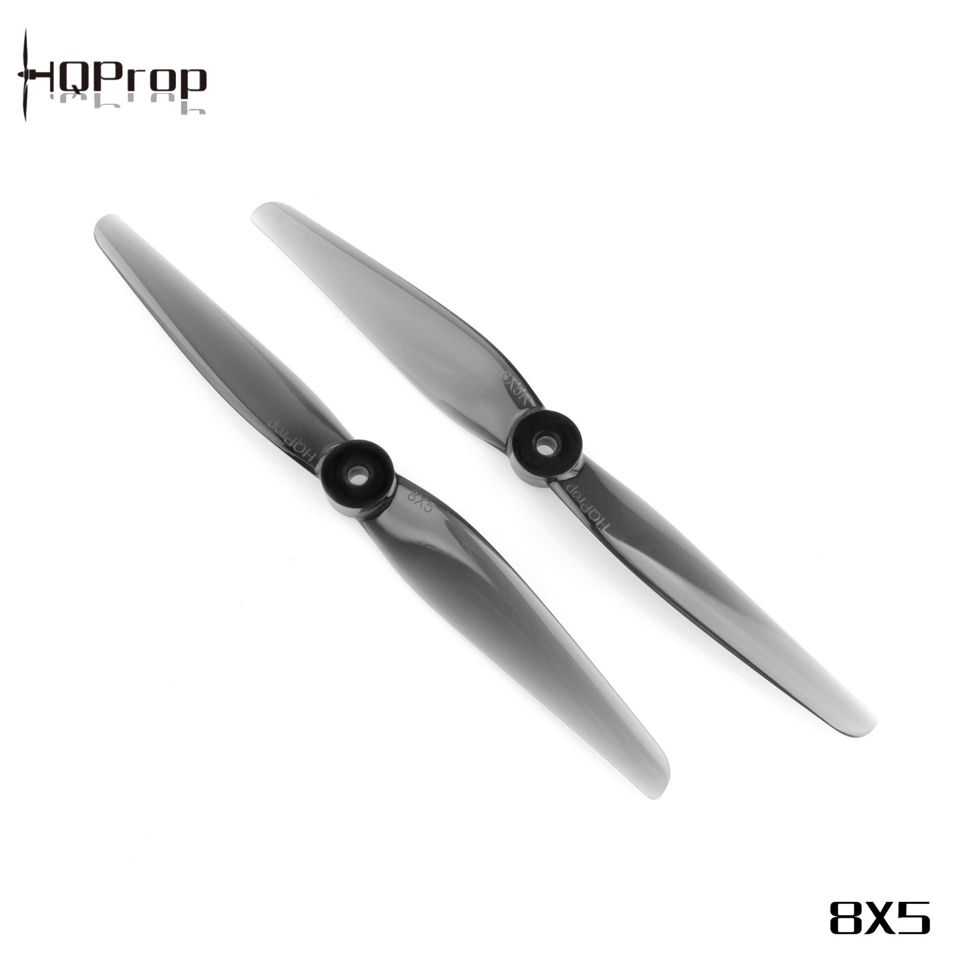 HQProp 8寸二叶桨 8050二叶 DP8X5 穿越机正反螺旋桨 透灰2正2反