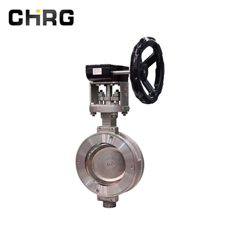 D373H-16C手动对夹硬密封蝶阀手柄对夹三偏心结构型金属密封蝶阀