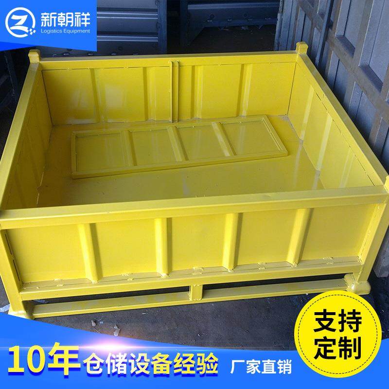 厂家直供金属可折叠车间周转箱重型网格钢板仓储笼物料箱可定制,包装,塑料托盘,淘宝优惠券,粉丝福利购,淘宝优惠卷