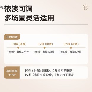 人体感应充电香薰机自动喷香家用房间持久卫生间扩香除臭 2025新款
