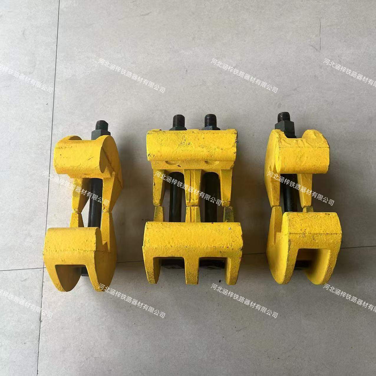 铁路无孔夹具 钢轨急救器 夹紧装置 铁路断轨保护器现货