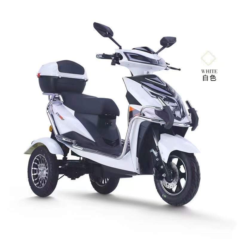 电动三轮车家用踏板车家用代步稳定不倒翁战神长续航防溜坡