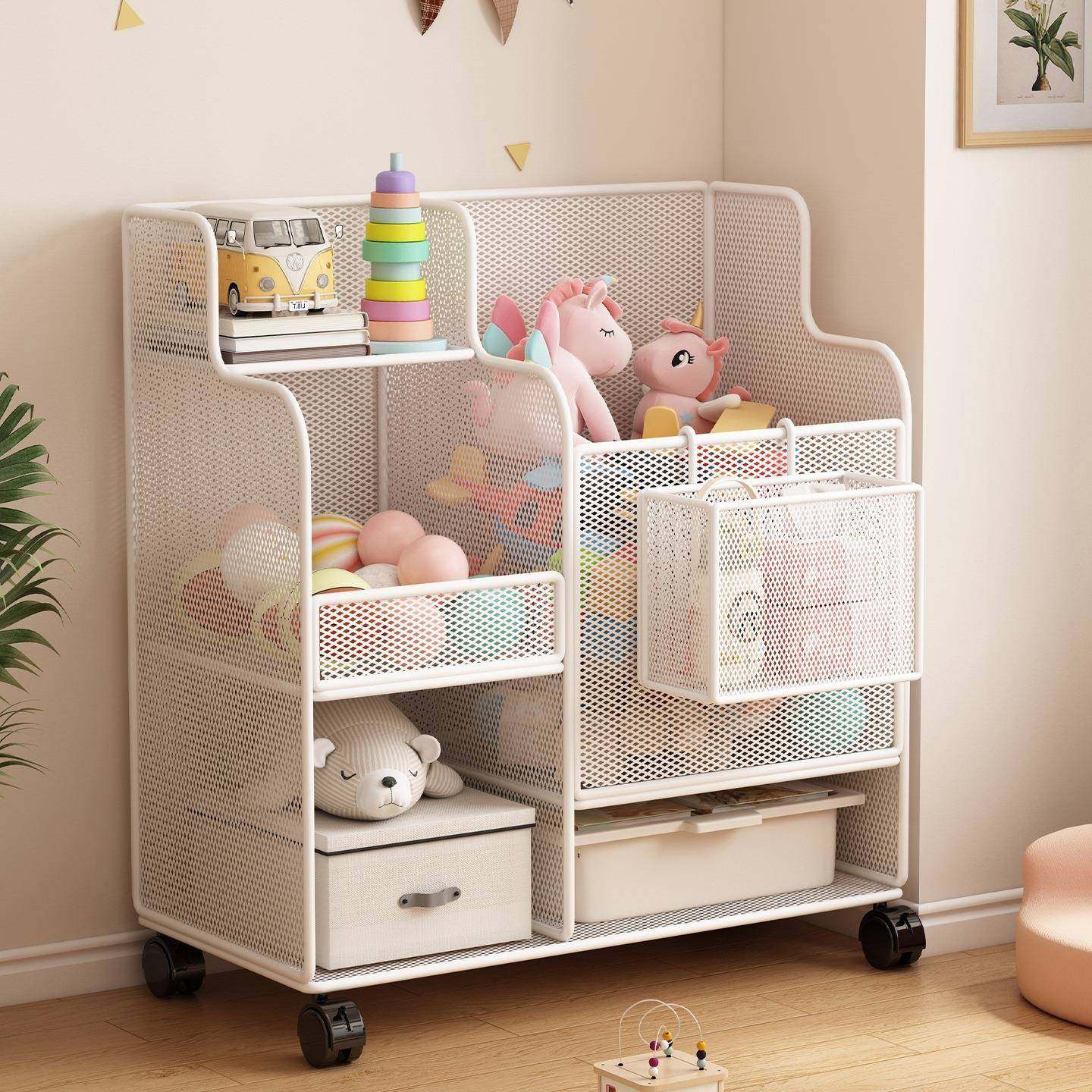 儿童玩具收纳架落地多层家用玩偶置物玩具架简易分类整理箱储物柜,农用物资,其他肥料,淘宝优惠券,粉丝福利购,淘宝优惠卷