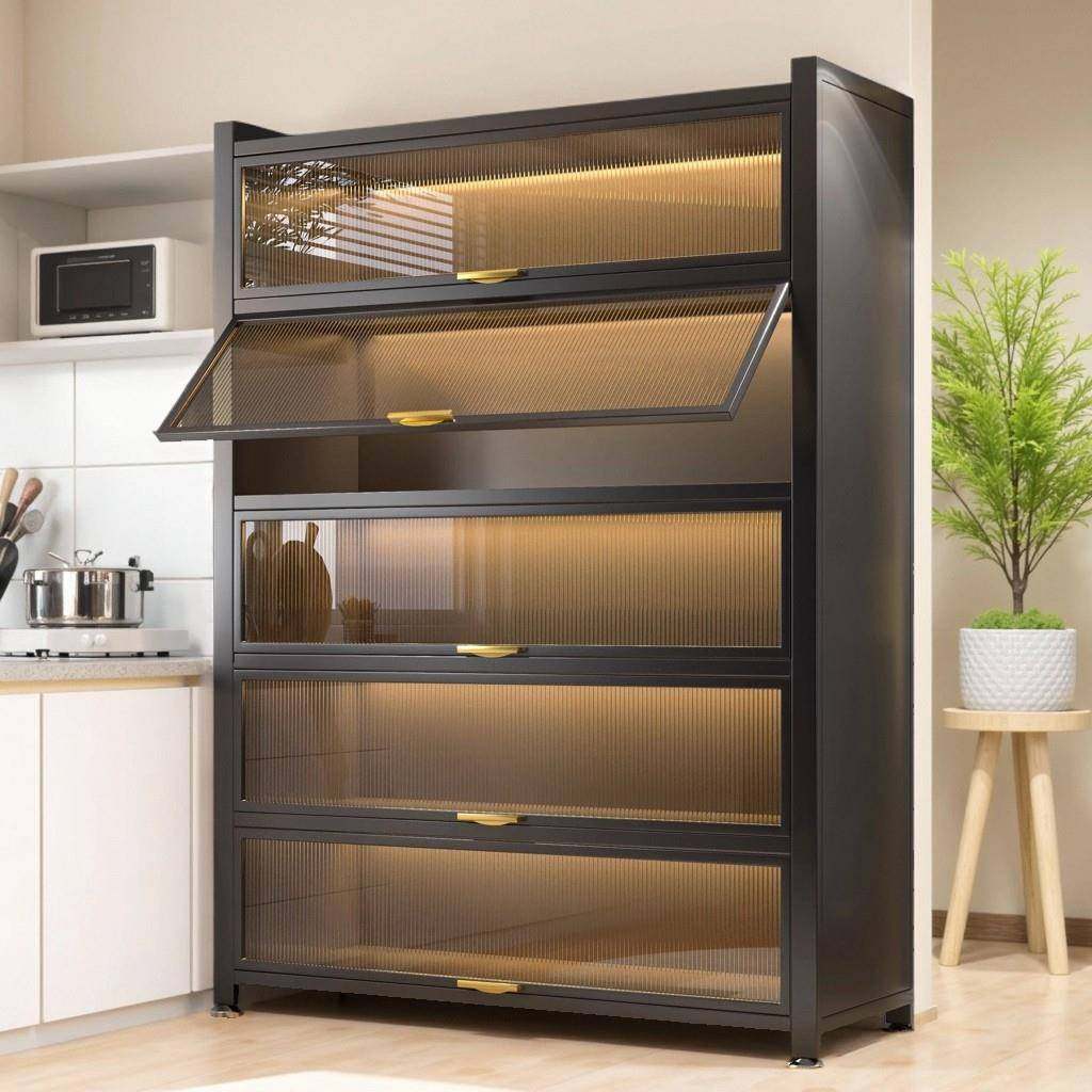 厨房钢制餐边柜家用落地多层置物架微波炉烤箱橱柜带门收纳储物柜,工业油品/胶粘/化学/实验室用品,其他实验室设备,淘宝优惠券,粉丝福利购,淘宝优惠卷